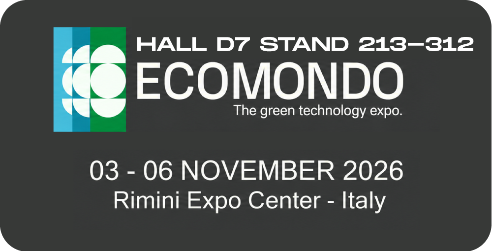 Cogei a Ecomondo 2026 - Hall D7 Stand 213-312 - 03-06 novembre 2026, Rimini Expo Center